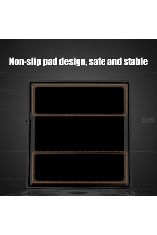 Xiyyadms "profesyonel Kahve Terazisi: 0.1g Hassasiyet, 3 Modlu, Type-c Şarjlı, Zamanlayıcılı, Silikon Kılıflı" Siyah