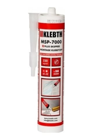 Klebth Msp-7000 Çatı Oluk Granit Mermer Cam Yapıştırıcısı