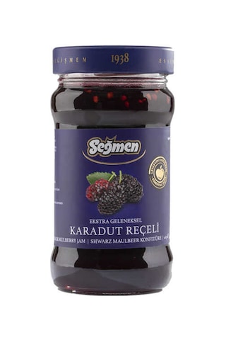 Seğmen Karadut Reçeli Kavanoz 380 G