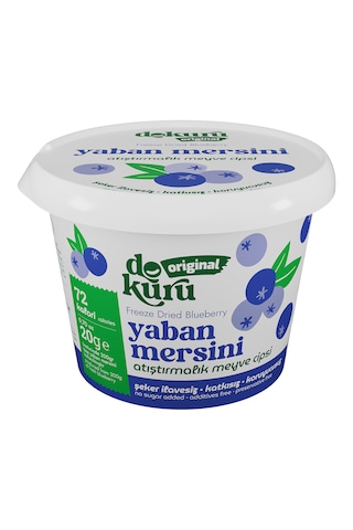 Dokuru Yaban Mersini Kuru Meyve Cipsi 20 G