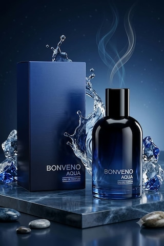 Bonveno Aqua Mavi + Aqua Mavi Edp 100 Ml Erkek Parfüm Baharat - Odunsu