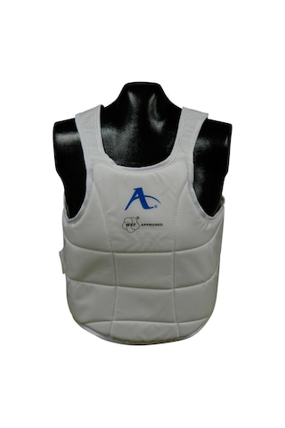 Arawaza WKF Onaylı Karate Vücut Koruyucu Beyaz