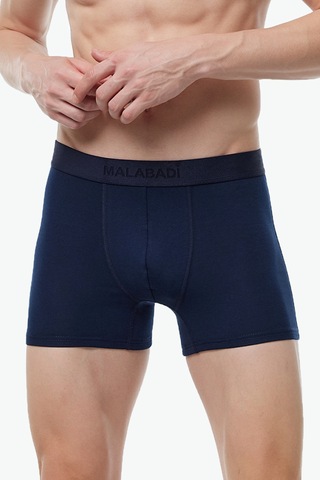 Malabadi Erkek Lacivert Extra Yumuşak Micro Modal Boxer 914