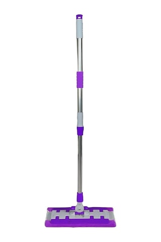 Teleskopik Mandallı Mikrofiber Sihirli Mop Mor
