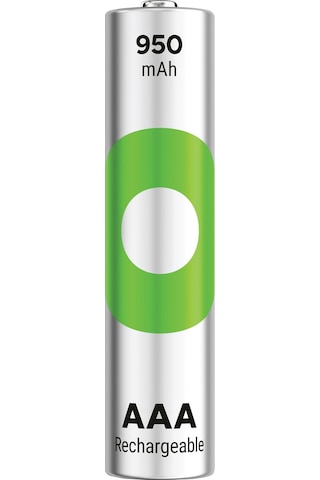GP ReCyko 1000 Serisi 950 mAh AAA Ni-MH Şarj Edilebilir İnce Kalem Pil 4 x 2'li
