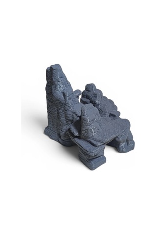 3d Petg Akvaryum Kaya Ve Taş Dekoru Batabilen Süs Kp3d20215
