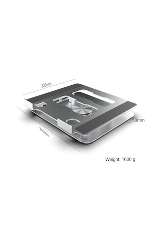 Inca Inc-122g Metal Laptop Standı 10-17 İnç 360 Döner Katlanabilir