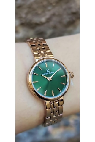 Daniel Klein Dke.1.10874-7 Metal Kordon Metal Kasa 3 Atm Suya Dayanıklı Rose Renk Kadın Kol Saati Rose Gold