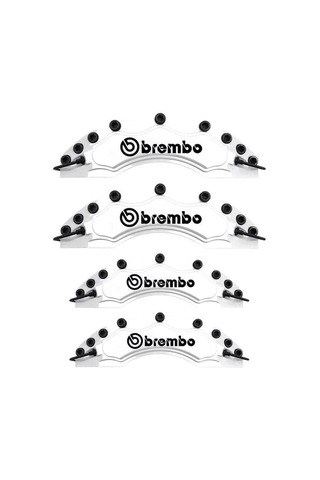 Alfa Romeo 146 Uyumlu Brembo Beyaz Kaliper Kapağı 4 Parça Ön Arka Set