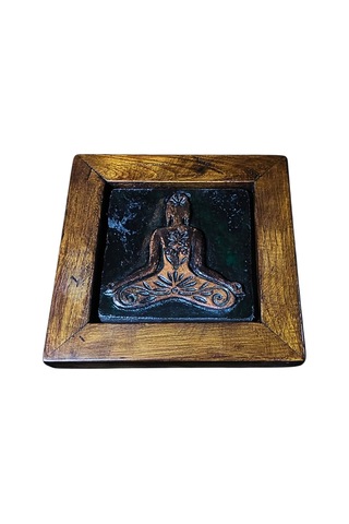Toprakana Art Buddha Seramik Duvar Panosu -
