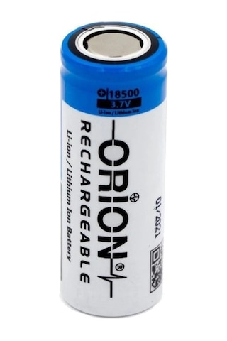 Orion 18500 3.7v 1500mah Şarj Edilebilir Li-ion Pil