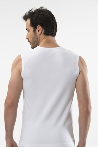 Cacharel 1303 Spor Erkek Bisiklet Yaka - Beyaz Beyaz