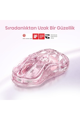Gravastar Mercury V60 Kablolu Manyetik Gaming İngilizce Q Klavye Ve M2 Kablosuz Optik Mouse Seti, Cr