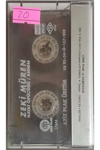 Plak Değildir Kaset Tir Zeki Müren Hayat Öpücüğü Kaset
