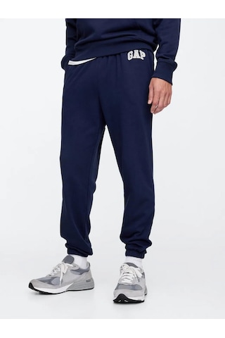 Gap 868463007 V-frch Ft Heritage Logo Jogger Erkek Eşofman Altı Lacivert