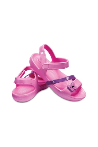 Crocs Lına Kız Çocuk Sandalet 205043-6u9 Pembe
