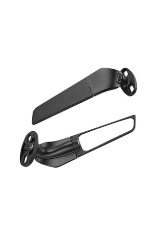 Bajaj Pulsar 200 Rs H2r Kanat Ayna Takım Büyük Siyah