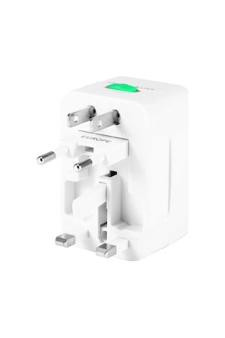 Universal Çoklu Priz Çevirici Dönüştürücü Seyahat Adaptörü, 150+ Ülke, 125v-250v-6a-13a, Narita Nrt-640