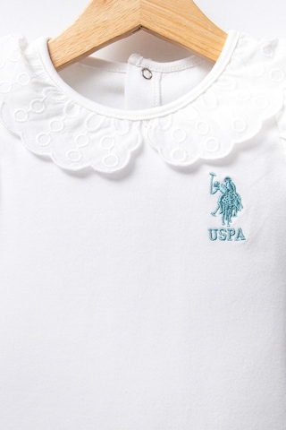 U.S. Polo Assn. Kız Bebek Beyaz Takım 5274-47890 Beyaz