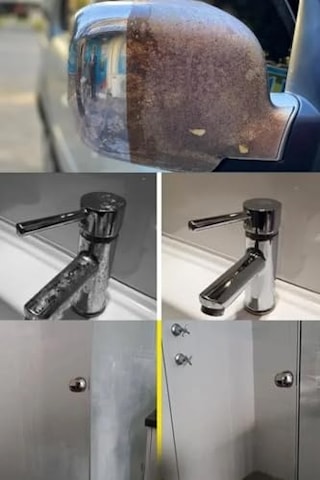 Araç İnox Krom Ve Nikelaj Temizleyici-armatür Parlatıcı,duşakabin Kireç Temizleyici 750 Ml