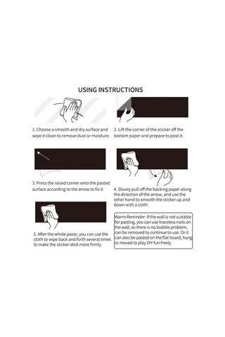 Springsun 45x200cm Magnetik Vinyl Siyah Tahta Sticker - Öğretim, Ofis Ve Ev İçin Yeniden Kullanılabilir Yazma Ve Çizim Paneli Siyah