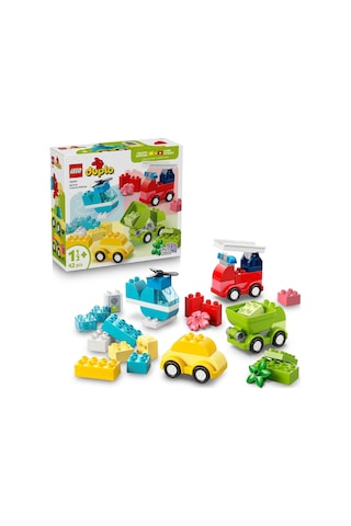 LEGO® DUPLO® İlk Yaratıcı Araçlar 10474 - 1.5 Yaş ve Üzeri Çocuklar için Figür İçeren Eğitici Oyuncak Yapım Seti (42 Parça)