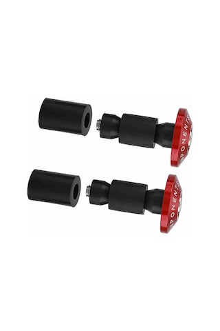 Vkemall Motosiklet Atv Spor Araçları İçin 22mm 7/8'' Mavi Alüminyum Cnc Kolu Ucu, Dayanıklı Ve Stili Artırır, Korumalı Montaj