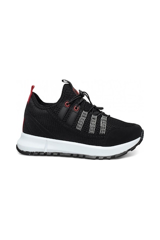 Celira Glc Siyah Erkek Fileli Sneaker Spor Ayakkabı Siyah