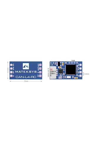 Mate Systems Ap Periph Can Rc Input Adapter Can-l4-rc Mate Systems Ap Periph Can Rc Input Adapter Can-l4-rc