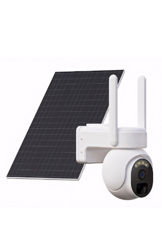 Bester 3mp Solar Güneş Panelli Wifi Ptz Kamera Sd Kart Destekli