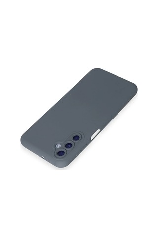 Uray Store Samsung Galaxy Uyumlu  M14 5g Kılıf Nano İçi Kadife Silikon - Gri