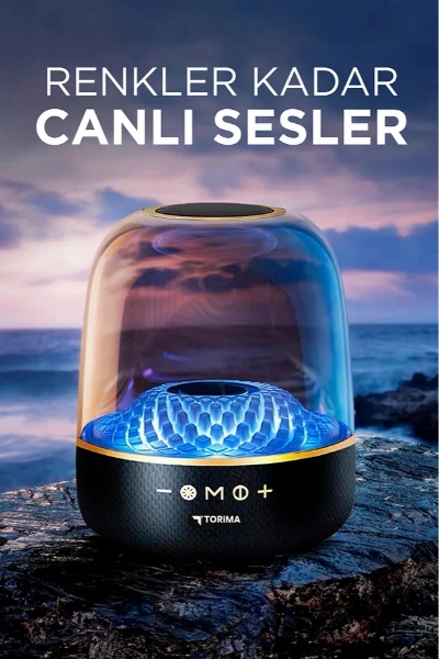 River World Bluetooth Hoparlör Kablosuz Taşınabilir Siyah