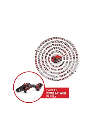 Einhell GE-PS 18/15 Li Bag Kit, Akülü Dal Budama Testeresi - 4600043