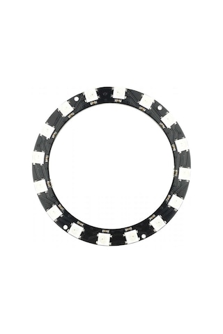 16 Bit Neopixel Halka Ring Ws2812b 5050 Rgb Led Modül 16 Lı Dijital Adreslenebilir Lamba Programlan