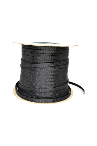 8mm Kablo Toplama Çorabı Siyah 100 Metrelik Top