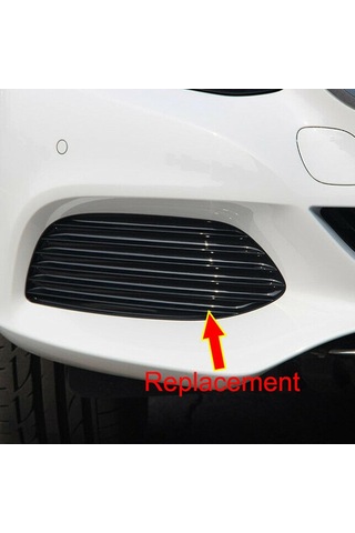 Mercedes-benz C-class W205 C180 İçin Araba Ön Tampon Sis Farı Kalkanı