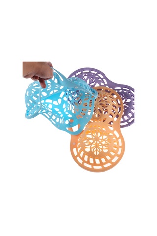 Sones İç Çamaşırı Sütyen Yıkama Torbası Çamaşır Makinesi Koruyucu Çanta Anti-deformasyon Silikon İç Çamaşırı Çamaşır Torbası Bej