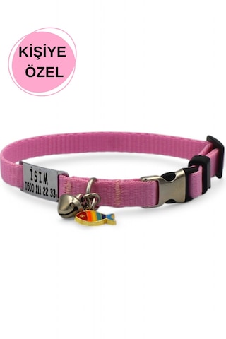 Caramelos İsimli Kedi Tasması, İsimlikli Kedi Tasması Pm