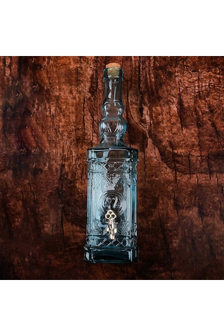 San Miguel Musluklu Köşeli Yağ Şişesi 3.5 Litre 5031g Şeffaf