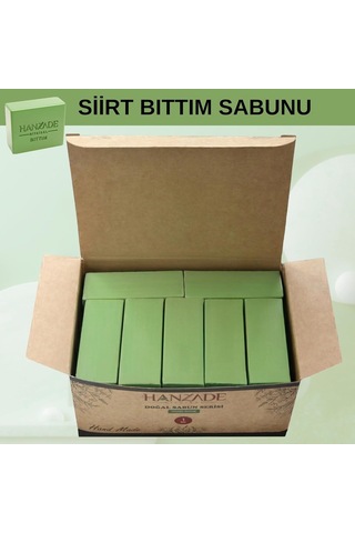 Doğal El Yapımı Yeşil Siirt Bıttım Sabunu 4 Kg Diğer