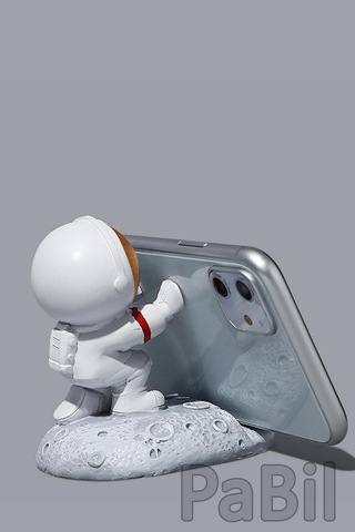 Astronot Aksiyon Figürlü Tablet Ve Telefon Standı Kutulu Model 1