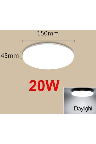 Modern Led Tavan Işıkları 50w 30w 20w 15w Tavan Lambaları 220v 230v 20w Cold White