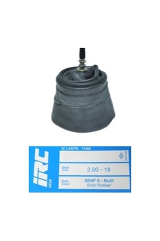 Irc 2.00X18 İç Lastik Dik Sibop