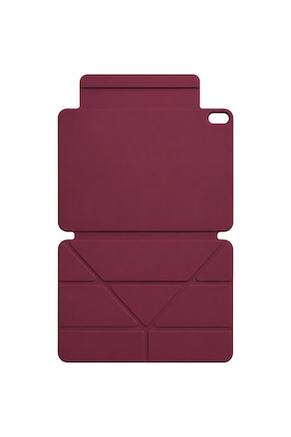 Apple İpad 2025 10.9 10.nesil A16 Edz Manyetik Standlı Tablet Kılıfı - Mürdüm