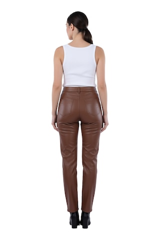 Seleste Kadın Pantolon 24k343 Taba