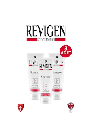 Revigen Erkek Şampuan 300 Ml 3 Adet Tüm Saçlar