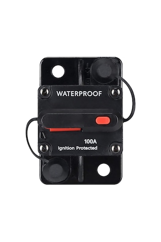Waterproof Obus Karavan Dc Sigorta 100 Amper Otomatik Sigorta Waterproof Obus Karavan Dc Sigorta 100 Amper Otomatik Sigorta