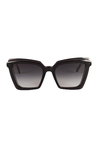 Original Vintage Sunglasses Gloss Gl 01 Black 52 Kadın Güneş Gözlüğü