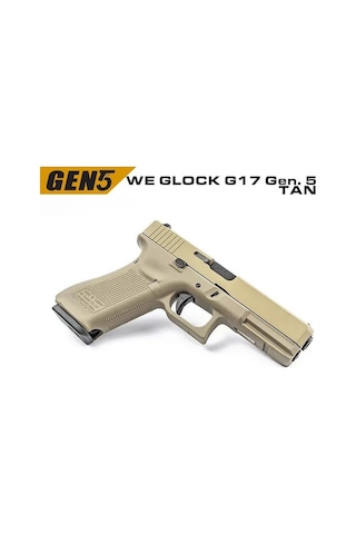 We Glock G17 Gen5 "f" Gbb Airsoft Tabanca Bej