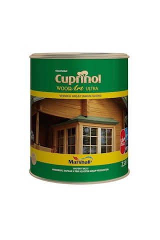 Cuprinol Woodart Ultra Vernikli Ahşap Koruyucu 2.5 Lt